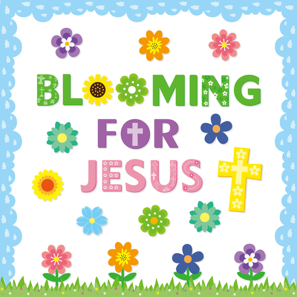 spring religious bulletin clip art