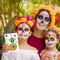 CY2SIDE 24pcs Day of the Dead Party Coloring Books（Dia De Los Muertos), Coloring Paperback Pages Design With Dia De Los Muertos Patterns, Maxico Day of the Dead Sugar Skull Party Rewards Gifts for Kid